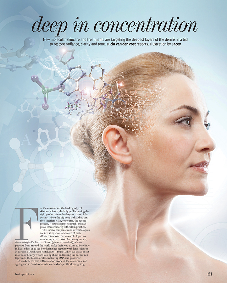 Skin illsutration - The times