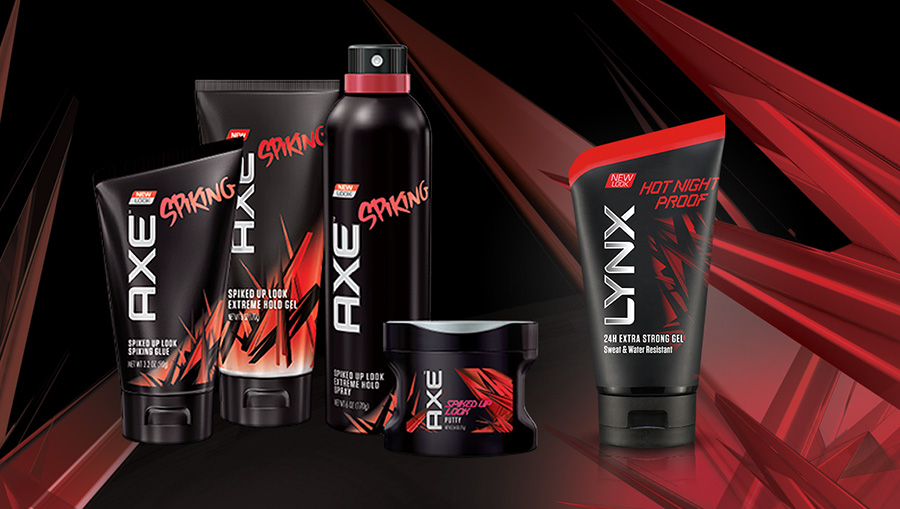 Lynx / AXE Shampoo - 3D Graphic abstract art