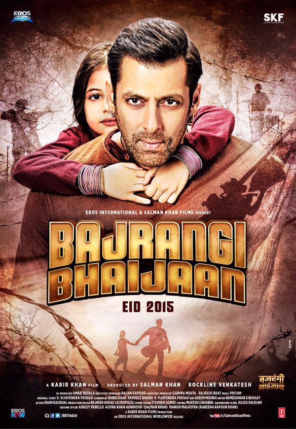 Bajrangi Bhaijann movie poster bollywood