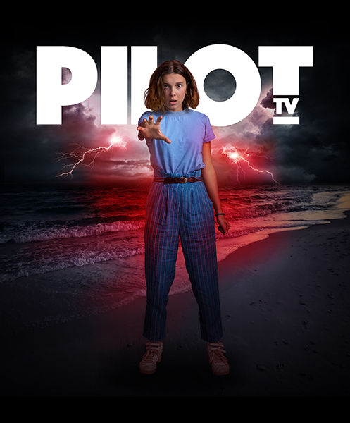 Pilot TV Magazine front cover  ( Stranger Things)